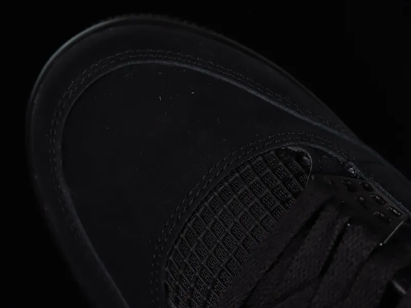 All categories Air Jordan Jordan series basketball shoes Air Jordan 4 LJR version Air Jordan 4 Retro "Black Cat" AJ4 Joe 4 Black Cat First layer frosted CU1110-010